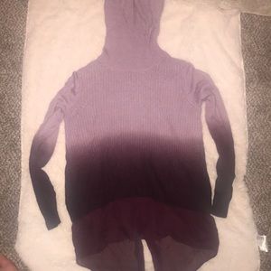 Purple Ombré turtleneck